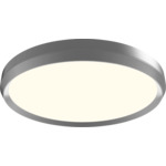 Skylight Flush Ceiling Light - Brushed Aluminum / Acrylic