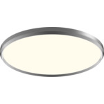 Skylight Flush Ceiling Light - Brushed Aluminum / Acrylic