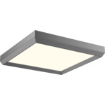 Skylight Flush Ceiling Light - Brushed Aluminum / Acrylic