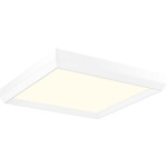 Skylight Flush Ceiling Light - Matte White / Acrylic