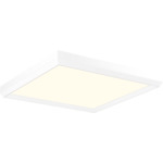 Skylight Flush Ceiling Light - Matte White / Acrylic