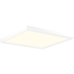 Skylight Flush Ceiling Light - Matte White / Acrylic