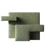 Primitive Armchair - Green Melange