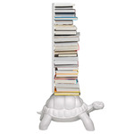 Turtle Carry Bookcase - White