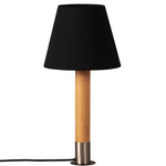 Basica M1 Table Lamp - Nickel / Black Ribbon