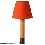 Basica M1 Table Lamp - Bronze / Red Amber Ribbon
