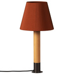 Basica M1 Table Lamp - Bronze / Terracotta Raw Ribbon