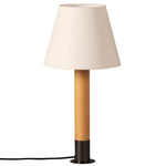 Basica M1 Table Lamp - Bronze / White Linen