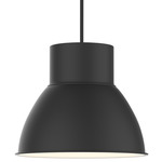 Metro Indoor / Outdoor Pendant - Matte Black