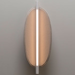 Thula Wall / Ceiling Light - Beige / Beige Leather