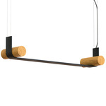 Nastro Linear Pendant - Ash / Sand Black