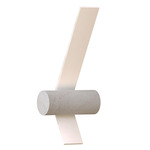 Nastro Outdoor Wall Sconce - Concrete Cylinder / Beige