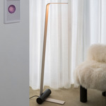 Nastro Floor Lamp - Sand Black / Beige