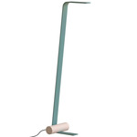 Nastro Floor Lamp - Beige Cylinder / Greenish Grey Cylinder