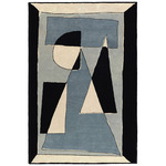 Ciel De Pythagore Area Rug - Blue