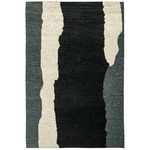 Clair Obscur Area Rug - Black / White