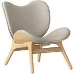 Conversation Piece Lounge Chair - Light Oak / White Sands