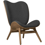 Conversation Piece Lounge Chair - Dark Oak / Shadow