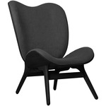 Conversation Piece Lounge Chair - Black Oak / Shadow