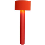 All Round Floor Lamp - Vermillion / Vermillion