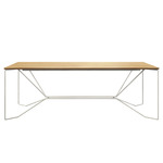 Same Same Oak X-Large Dining Table - Oak / Off White