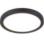 Round Wall / Ceiling Light - Black