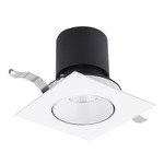 Patriot 3 Inch Color Select Square Recessed Light - White