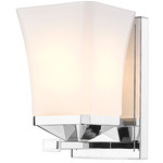 Darcy Wall Sconce - Chrome / Etched Opal