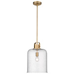 Kinsley Pendant - Heirloom Gold / Clear Seeded