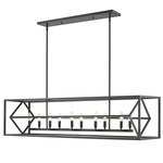 Euclid Linear Chandelier - Matte Black