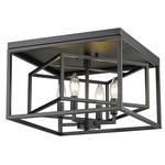 Euclid Ceiling Light - Matte Black