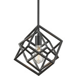 Euclid Mini Pendant - Matte Black