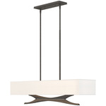 Moreau Linear Pendant - Natural Iron / Natural Anna