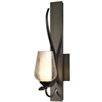 Flora Wall Sconce - Dark Smoke / Opal and Seeded