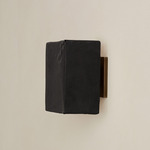 Luca Wall Sconce - Patina Brass / Anthracite