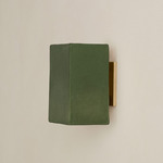 Luca Wall Sconce - Brass / Ivy