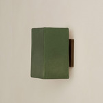 Luca Wall Sconce - Patina Brass / Ivy