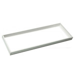 1X4 Backlit Panel Surface Mount Frame Kit - White