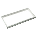 2X4 Backlit Panel Surface Mount Frame Kit - White
