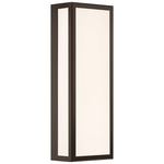 GEO Outdoor Wall Sconce - Bronze / Acrylic