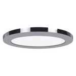 ModPLUS Color Select Ceiling Light Fixture - Brushed Steel / Acrylic