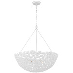 Kelan Chandelier - Textured White