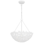 Kelan Chandelier - Textured White