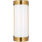 Ifran Bathroom Vanity Light - Burnished Brass / Opal