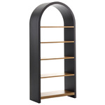 Osmond Bookshelf - Ebony / Oak