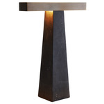Osbert Table Lamp - Black / Bronze