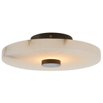 Moers Ceiling Light Fixture - English Bronze / Alabaster