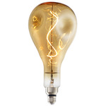 Edison Oversized Med Base Filament 4W 120V 2000K 95CRI - Amber Light