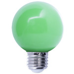 G14 Med Base Specialty Globe 1.5W 120V 5-PACK - Green