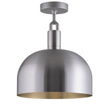 Forked Shade Ceiling Light - Steel
